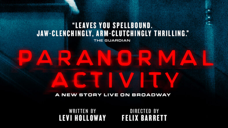 Paranormal Activity on Broadway poster