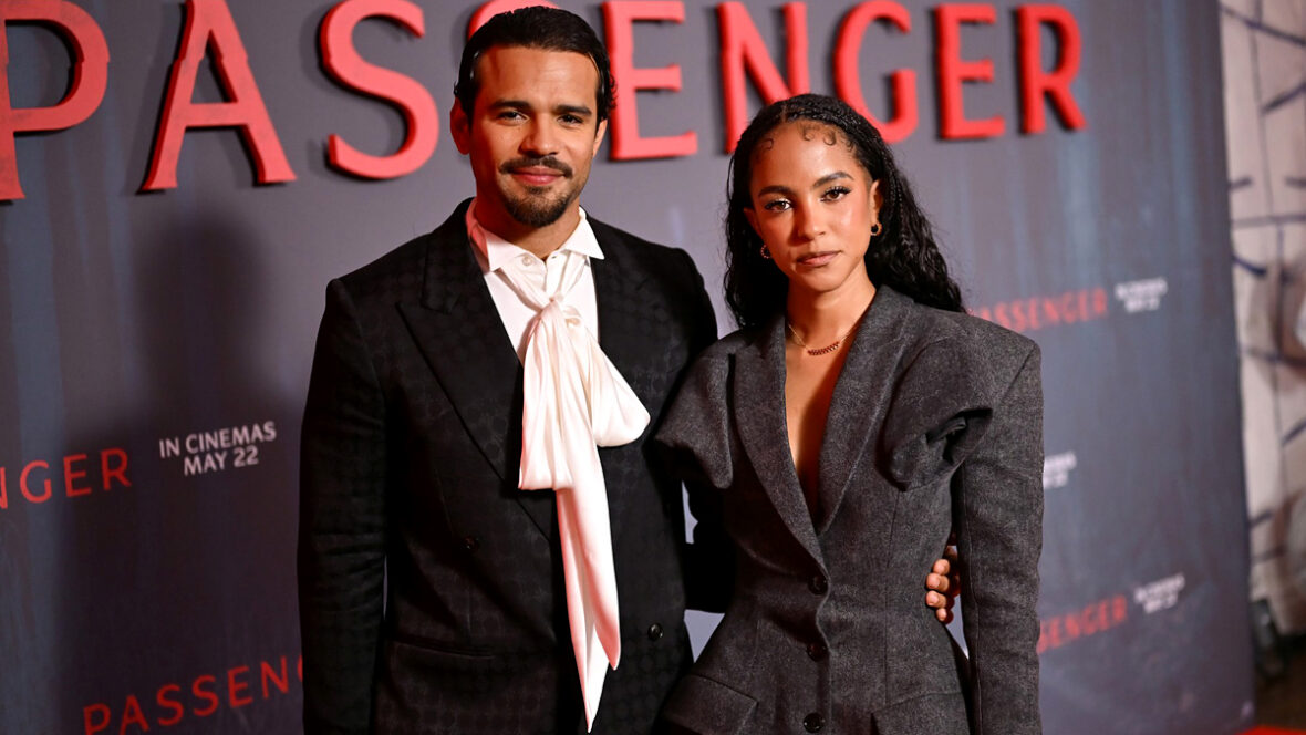 Jacob Scipio and Lou Llobell attend PASSENGER screening