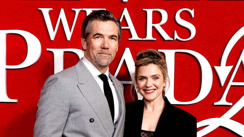 Patrick Brammall and Harriet Dyet