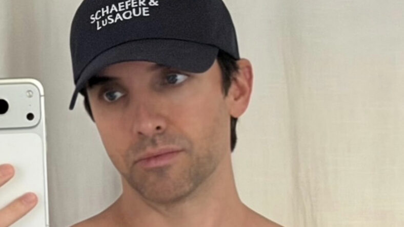 Paul W downs shirtless on insta