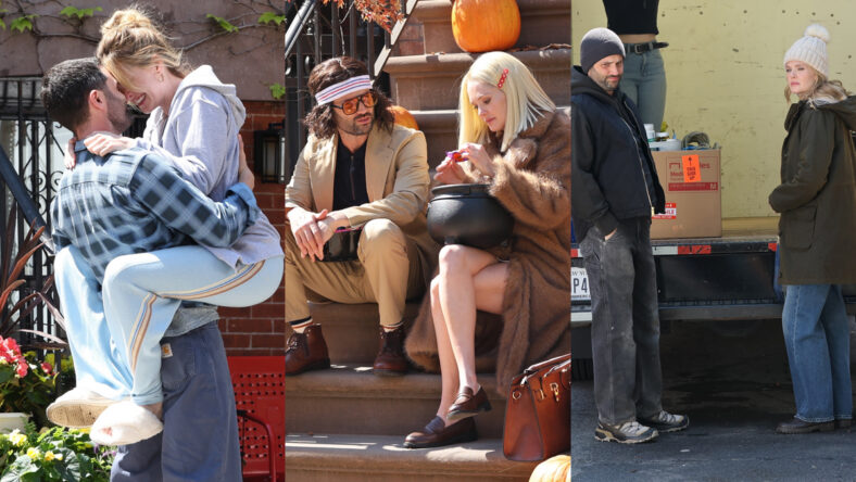 Penn Badgley & Meghann Fahy film You Deserve Each Other