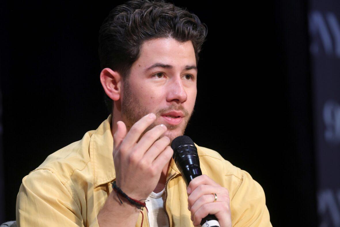 Paul Rudd and Nick Jonas attend an In Conversation event with Josh Horowitz
