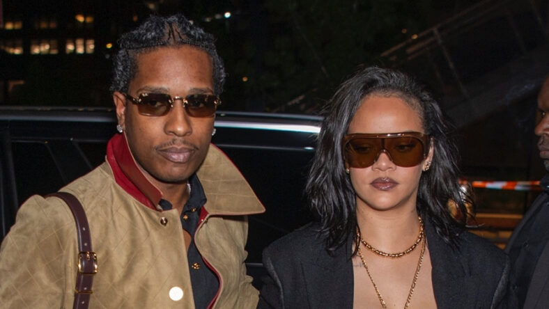 Rihanna and ASAP Rocky on mother's day date night