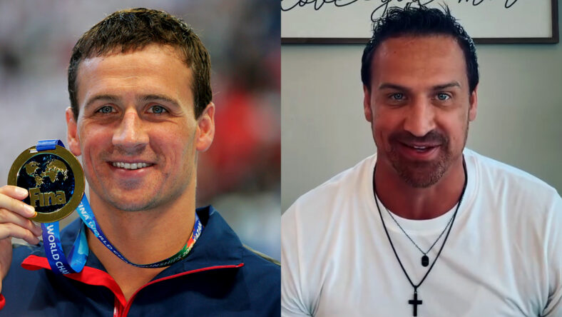 Ryan Lochte then and now