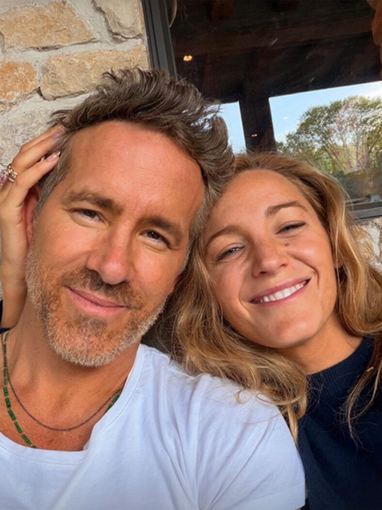 Selfie de Ryan Reynolds e Blake Lively