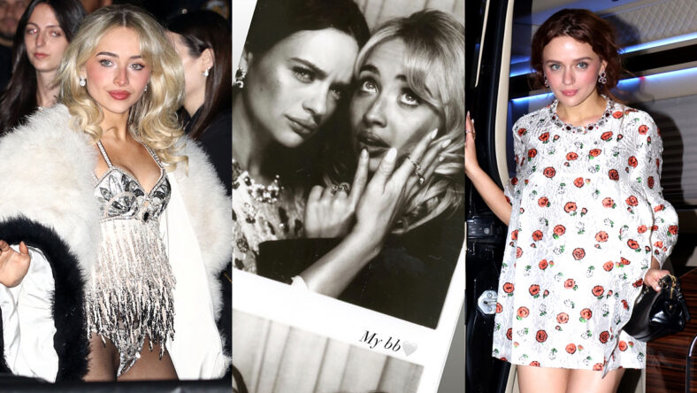 Sabrina Carpenter and Joey King at Met Gala after party
