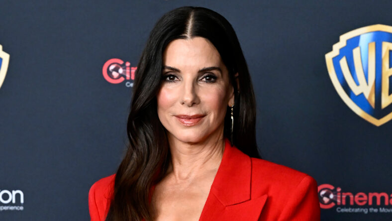 Sandra Bullock shares rare photo with kids