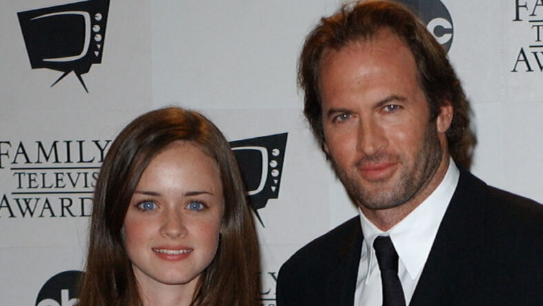 Scott Patterson & Alexis Bledel stock image