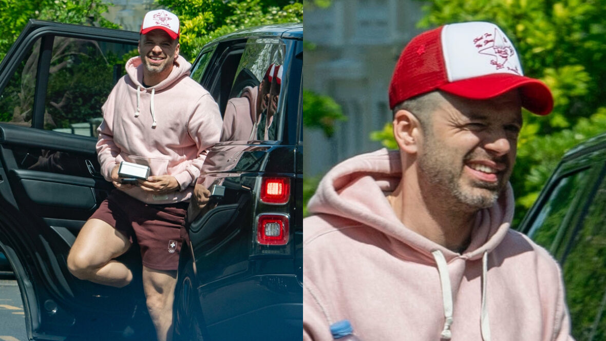 Sebastian Stan candid photos in London