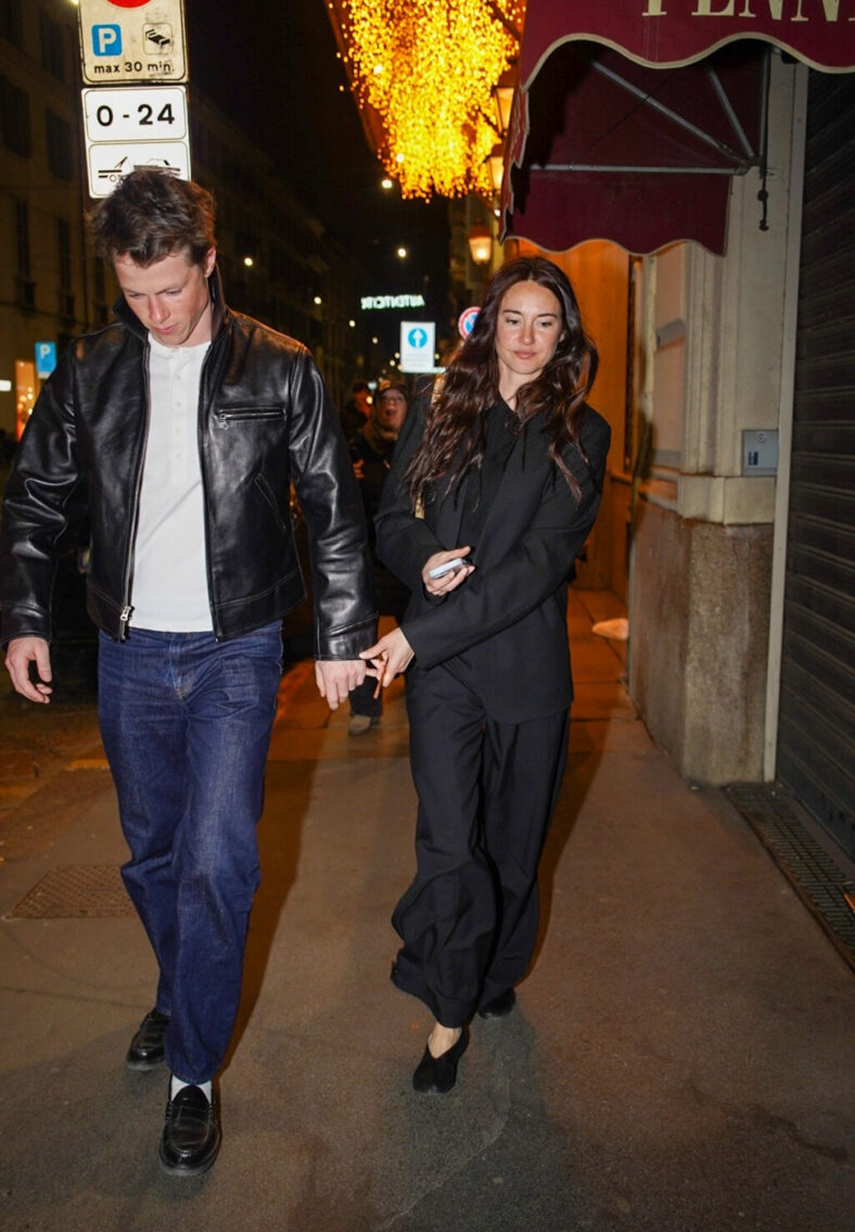 Shailene Woodley & Milo Callaghan photo from February 2026