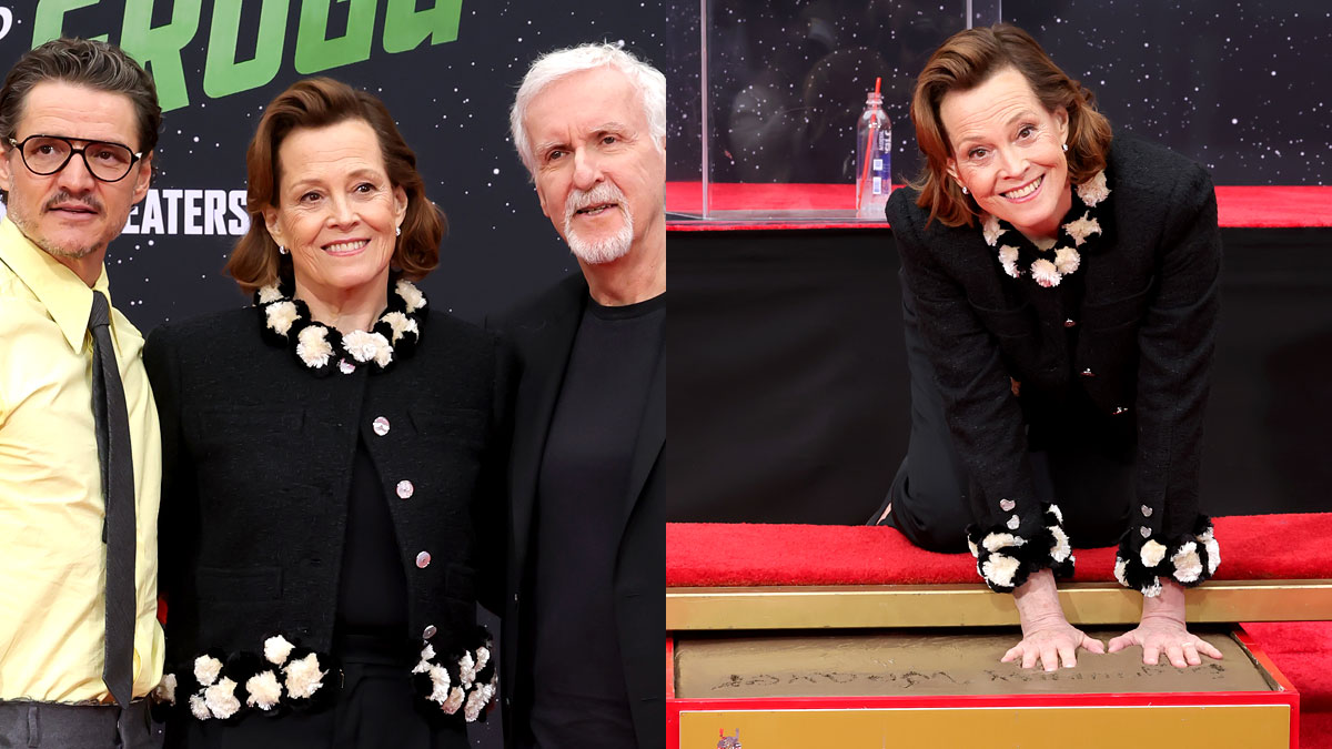 Sigourney Weaver Gets Her Handprint in Cement at Hollywood’s Iconic Chinese Theatre – Just Jared – Celebrity News and Gossip