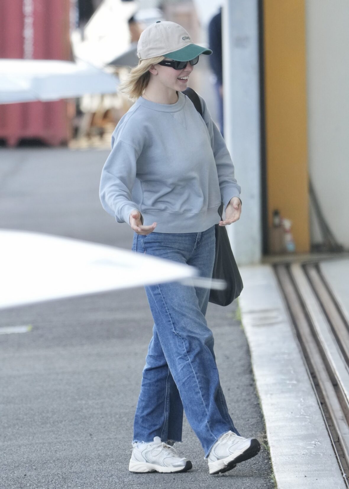 Sydney Sweeney at the airport