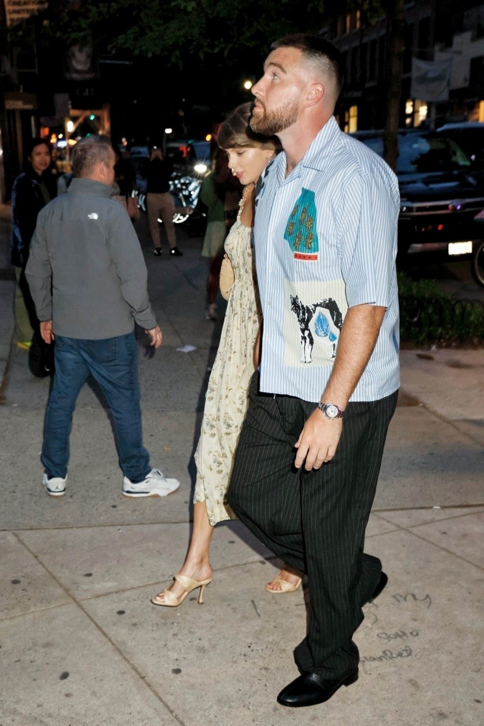 Taylor Swift and Travis Kelce grab dinner in New York City