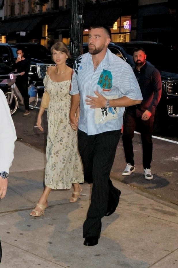 Taylor Swift and Travis Kelce grab dinner in New York City