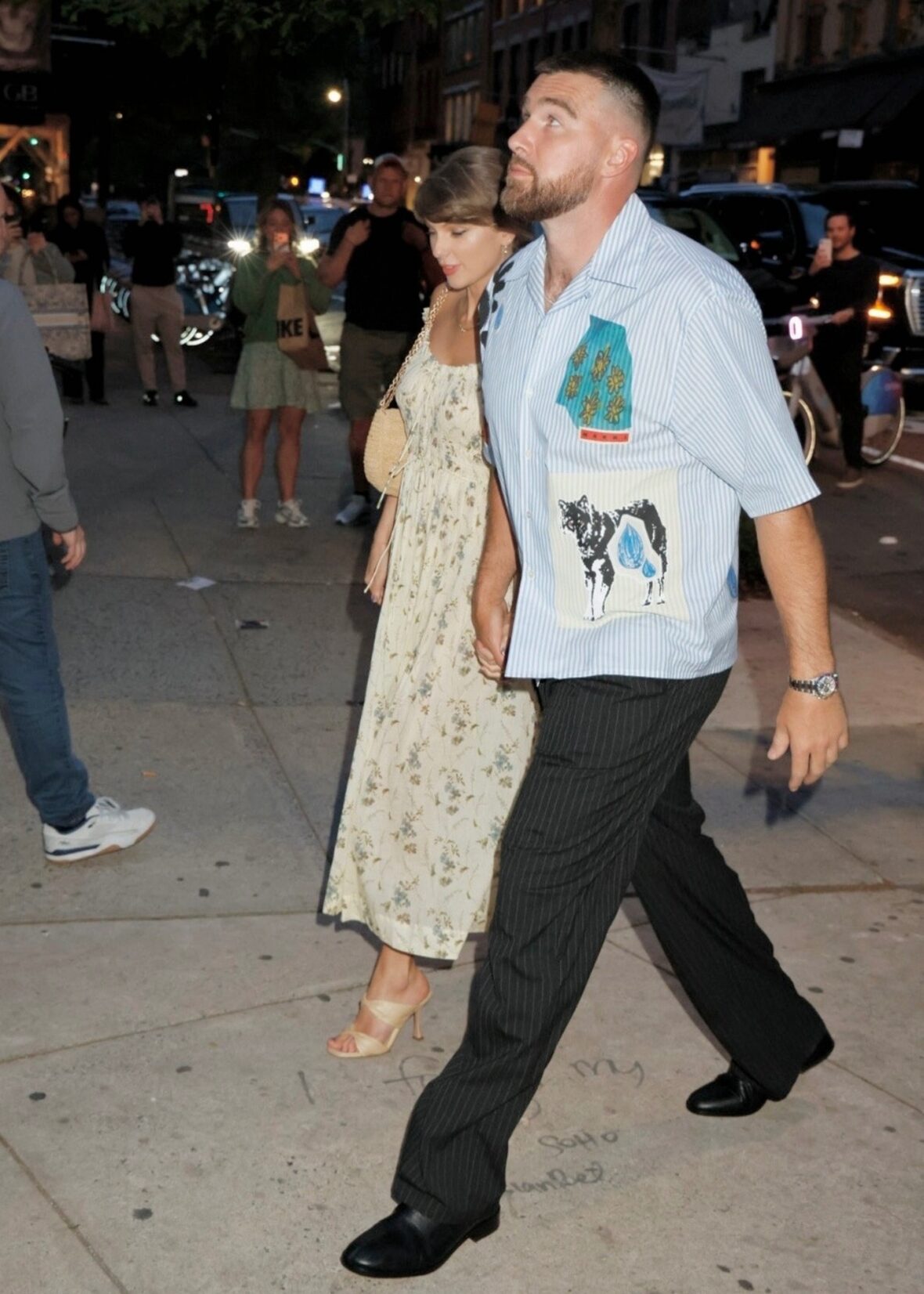 Taylor Swift and Travis Kelce grab dinner in New York City