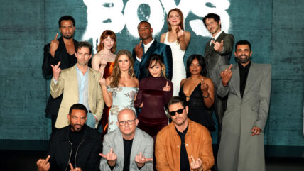 ‘The Boys’ Stars Flip Off the Cameras at Series Finale Event, 3 Cast Members Notably Absent