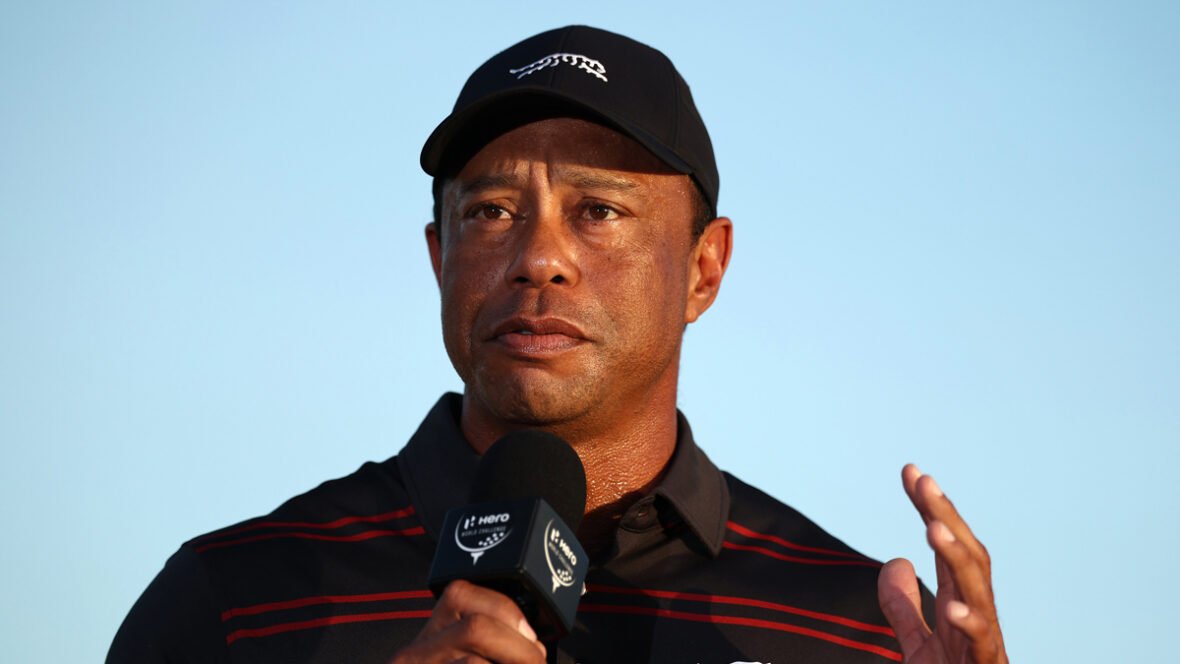 Tiger Woods back in Florida