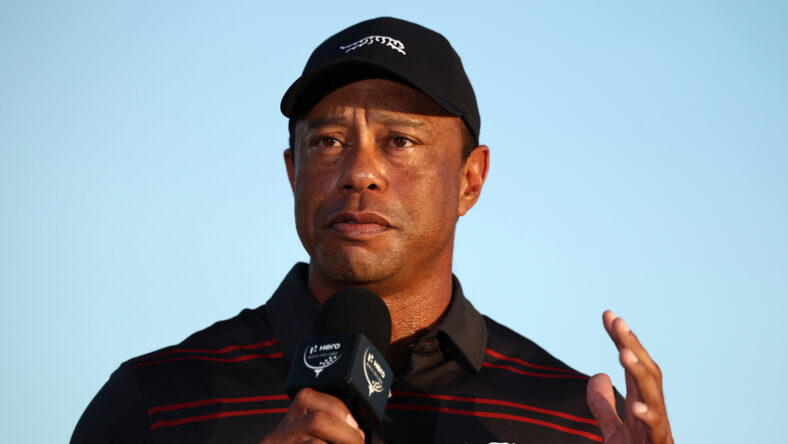 Tiger Woods back in Florida