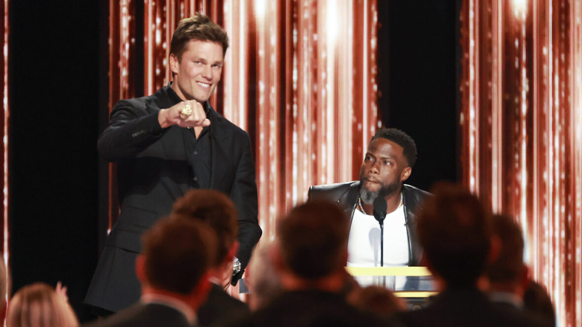 Tom Brady Kevin Hart