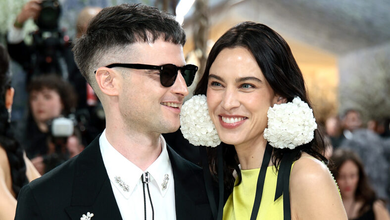 Tom Sturridge and Alexa Chung at Met Gala