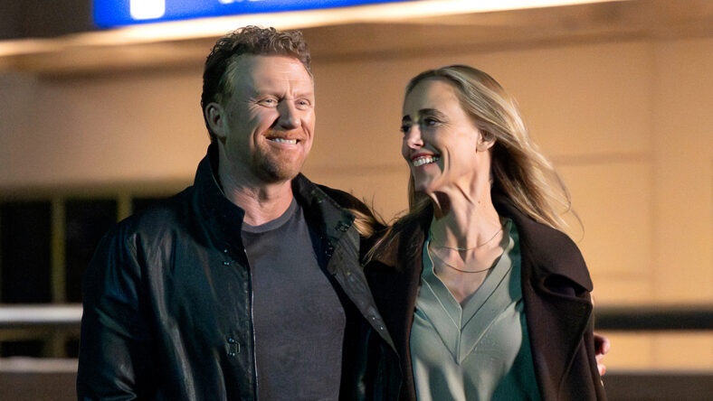Kevin McKidd and Kim Raver on Grey's Anatomy