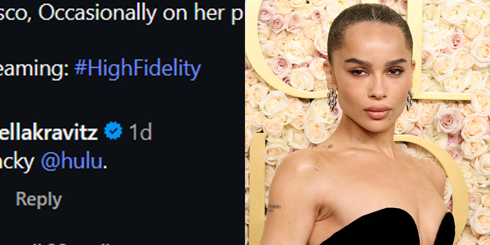 Zoe Kravitz Calls Out Hulu as ‘Tacky’ for Using Canceled Show ‘High Fidelity’ to Make Harry Styles Reference – Just Jared – Celebrity News and Gossip