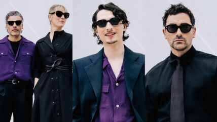 Stars at Celine fashion show