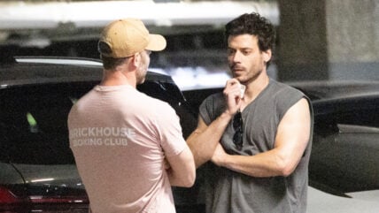 Francois Arnaud Luke Macfarlane Gym 2026 June LA