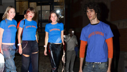Taylor Swift Haim Sisters Sombr Knicks Shirts