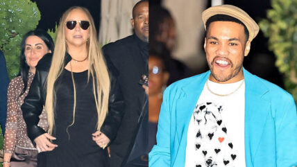 Mariah Carey & Anderson Paak at Nobu