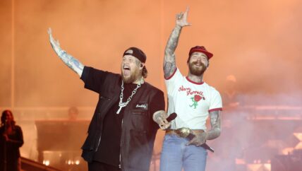 Post Malone Jelly Roll performing stadium tour