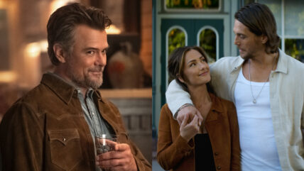 Josh Duhamel, Minka Kelly and Ben Robson in Ransom Canyon season two stills
