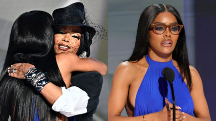 Teyana Taylor tears up as Janet Jackson honors her at BET Awards
