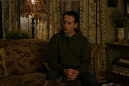Matthew Rhys in a still for "Widow's Bay" finale