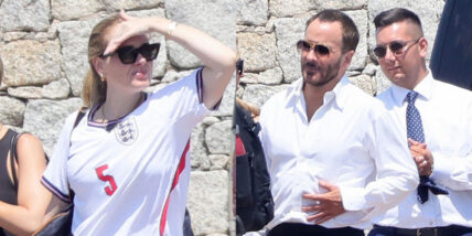 Adele and Tom Ford together in Sardinia, Italy on July 14, 2026