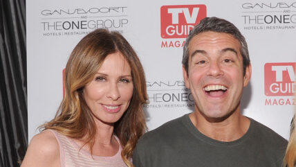 Andy Cohen and Carole Radizill together on red carpet