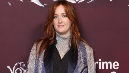 Ashley Johnson at Legend of Vox Machina premiere.