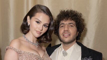 Selena Gomez and Benny Blanco at 97th Annual Oscars - Roaming Red Carpet