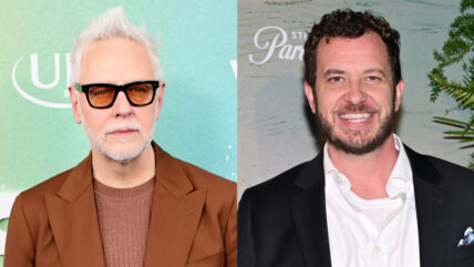 James Gunn and Rick Devens attend separate events