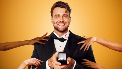 Harry Jowsey on Let's Marry Harry poster