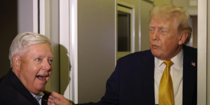 Lindsey Graham and Donald Trump