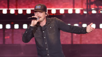 Morgan Wallen performing Stagecoach in 2024