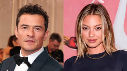 Orlando Bloom and Luisa Laemmel stock photos