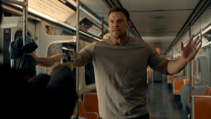 Still of Alan Ritchson from Reacher season 4.