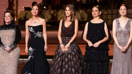 Bridesmaids cast reunite on stage at the 2026 Oscars