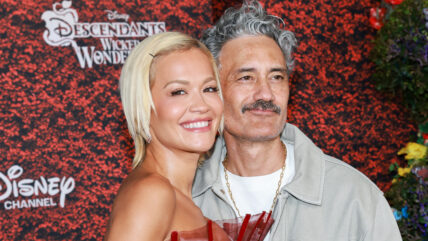 Rita Ora and Taika Waititi attend Descendants: Wicked Wonderland premiere