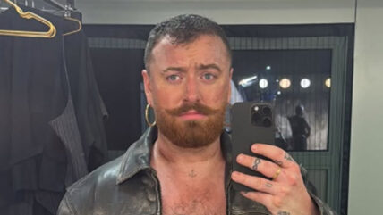 Sam Smith selfie