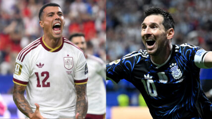 Spain vs Argentina World Cup Messi Porro