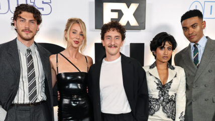 Jack Innanen, Lucy Freyer, Malik Elassal, Amita Rao, and Owen Thiele attend Adults Season 2 premiere