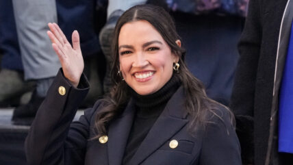 Alexandria Ocasio-Cortez attends Zohran Mamdani's swearing in as NYC Mayor
